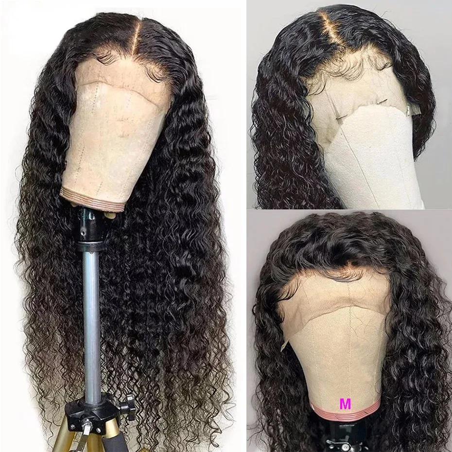 Superfect кружевные передние человеческие волосы парики для черных женщин Remy бразильские кудрявые кружева передние al парики с детскими волосами предварительно выщипанные