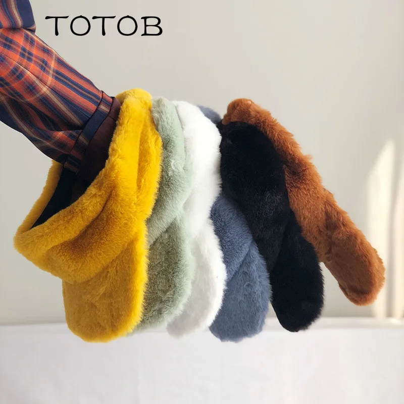 Однотонная плюшевая Женская бейсбольная кепка осенняя и зимняя Корейская