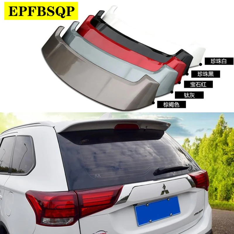 ABS Материал заднее крыло автомобиля праймер цвет задний спойлер для Mitsubishi Outlander
