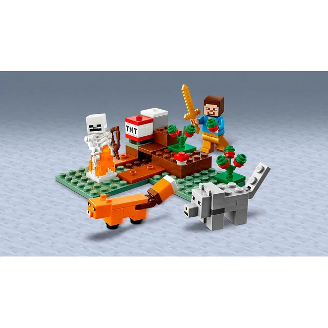 デザイナーレゴ Minecraft タイガで冒険 Blocks Aliexpress