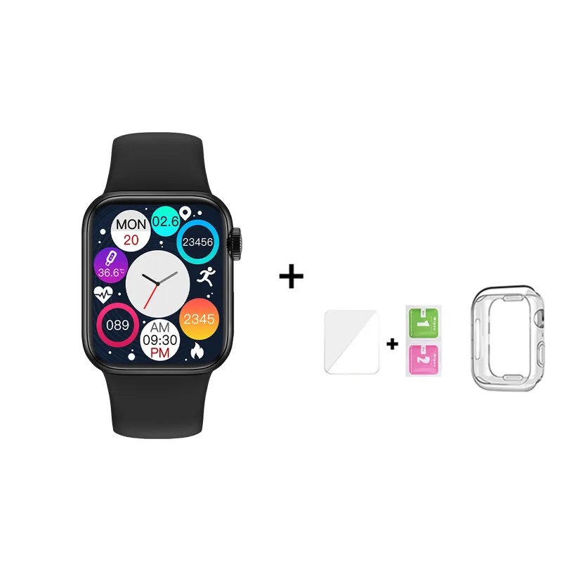 IWO I7 Mini Smart Watch 41mm Series 7 Music Bluetooth Call DIY Dials Mini Games Heart Rate Smartwatch Men Women For Android IOS 