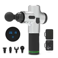 Professional Muscle Massage Cordless Deep Tissue Percussive Massage Treatment for Pain Relief Deep Tissue Massager Therapy Gun