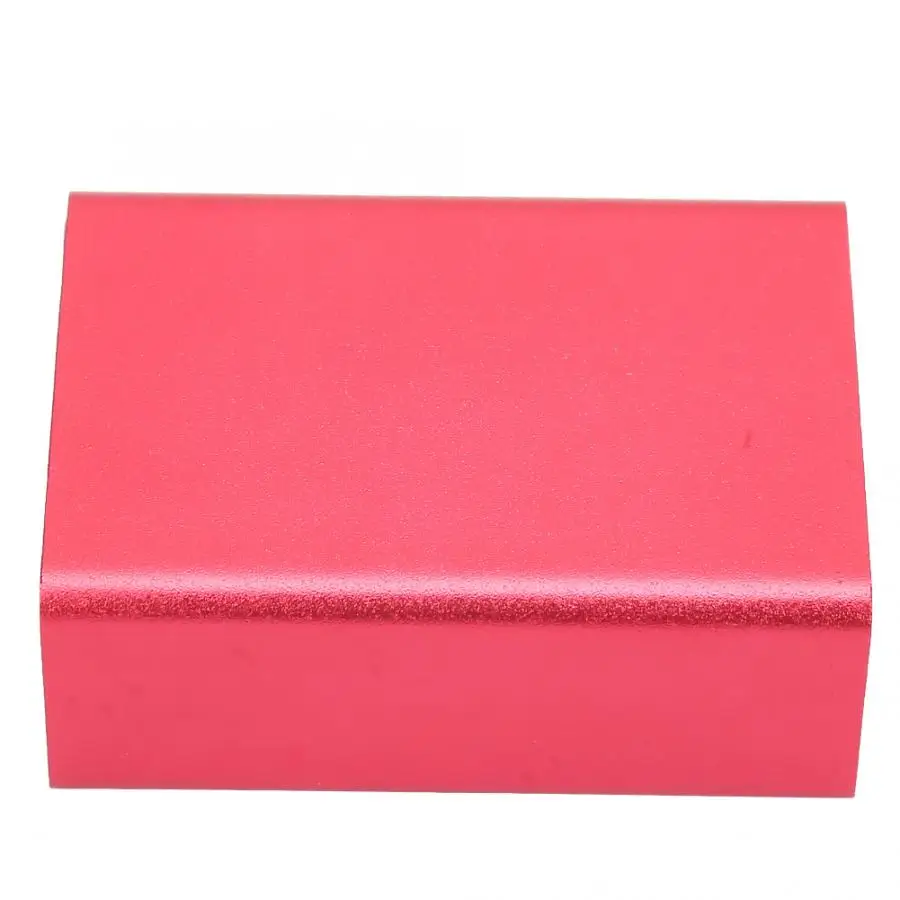 Junction Box Housing Electronic Project Enclosure Case Aluminum Cooling Box Circuit Board Instrument Red 23*44*60mm electronic enclosure case,electrical junction box,electrical box