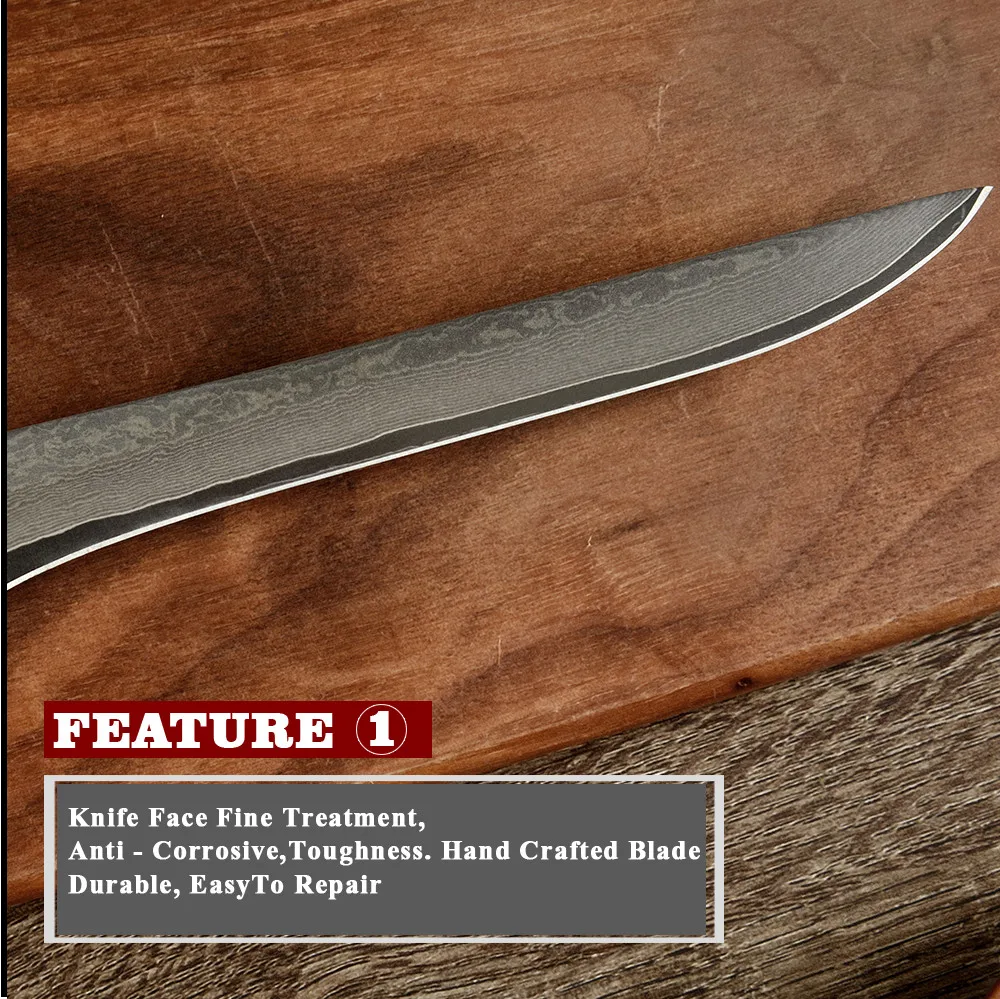 红彩木三钢钉花纹剔骨六寸英_09