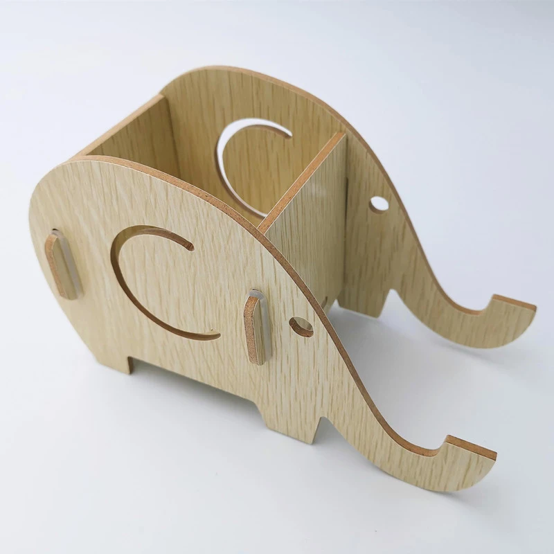 Слон настольная подставка для ручек Органайзер чехол карандаш офисные