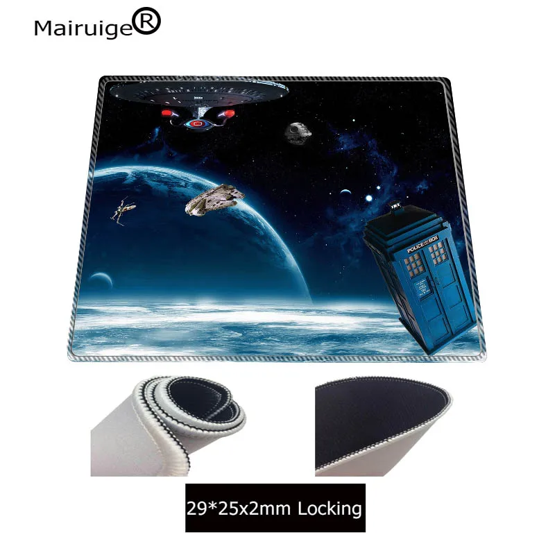  Doctor Who Speed Large Gaming Mouse Pad Gamer Locking Edge Mouse Keyboards Mat Big Desk Mousepad fo