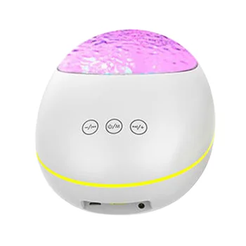 

LED Nebula Cloud Remote Control Home Theatre 7 Modes For Kids Music Night Light Portable Bedroom Bluetooth Star Projector ABS