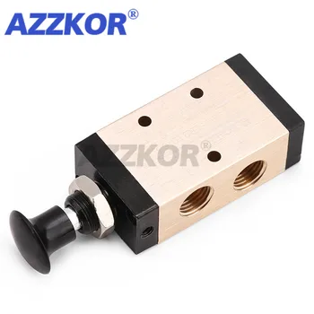 

4R Series Pneumatic Three-way Two position Mechanical Valve Hand Lever Operated Control Pneumatic Valve