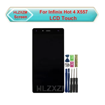 

For Infinix Hot 4 X557 LCD Display With Touch Screen Digitizer Assembly Replacement With Tools+3M Sticker