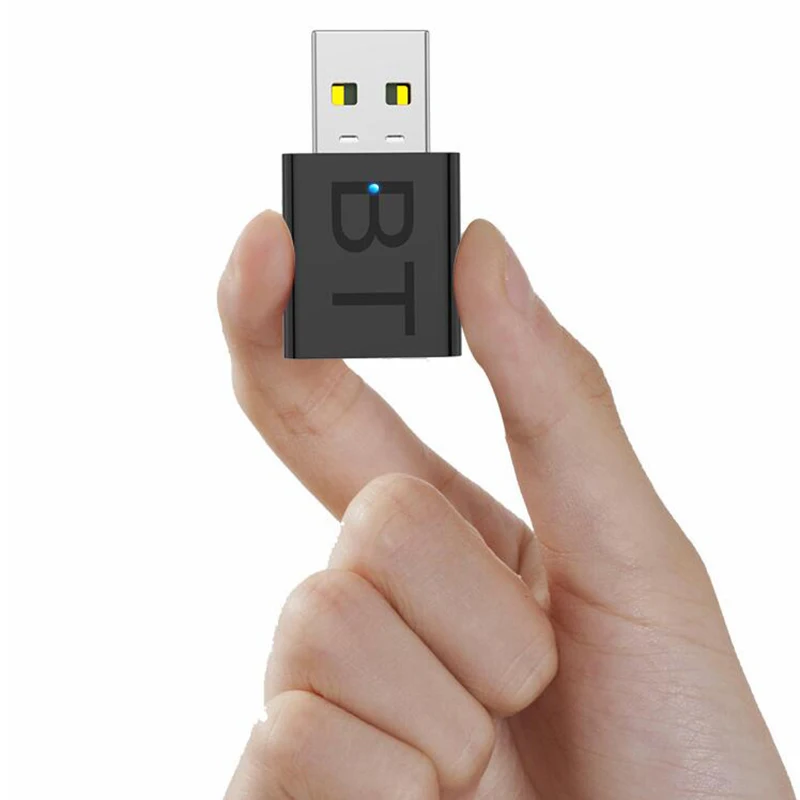 2 в 1 USB Bluetooth 5,0 передатчик приемник Мини 3,5 мм AUX Стерео Bluetooth адаптер для ТВ ПК автомобильный динамик