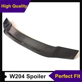 

Car Styling 4 Styles AMG Style Real Carbon Fiber Rear Spoiler Trunk Wing Lip For B E N Z C Class W204 4 Doors 2007-2013