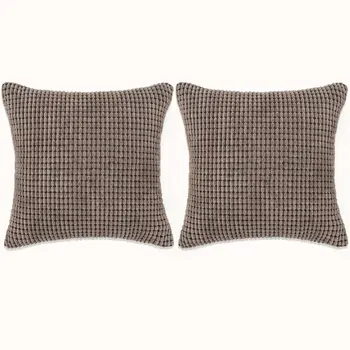 

Vidaxl Kissen-set 2 STK. Velours 60x60 cm Braun