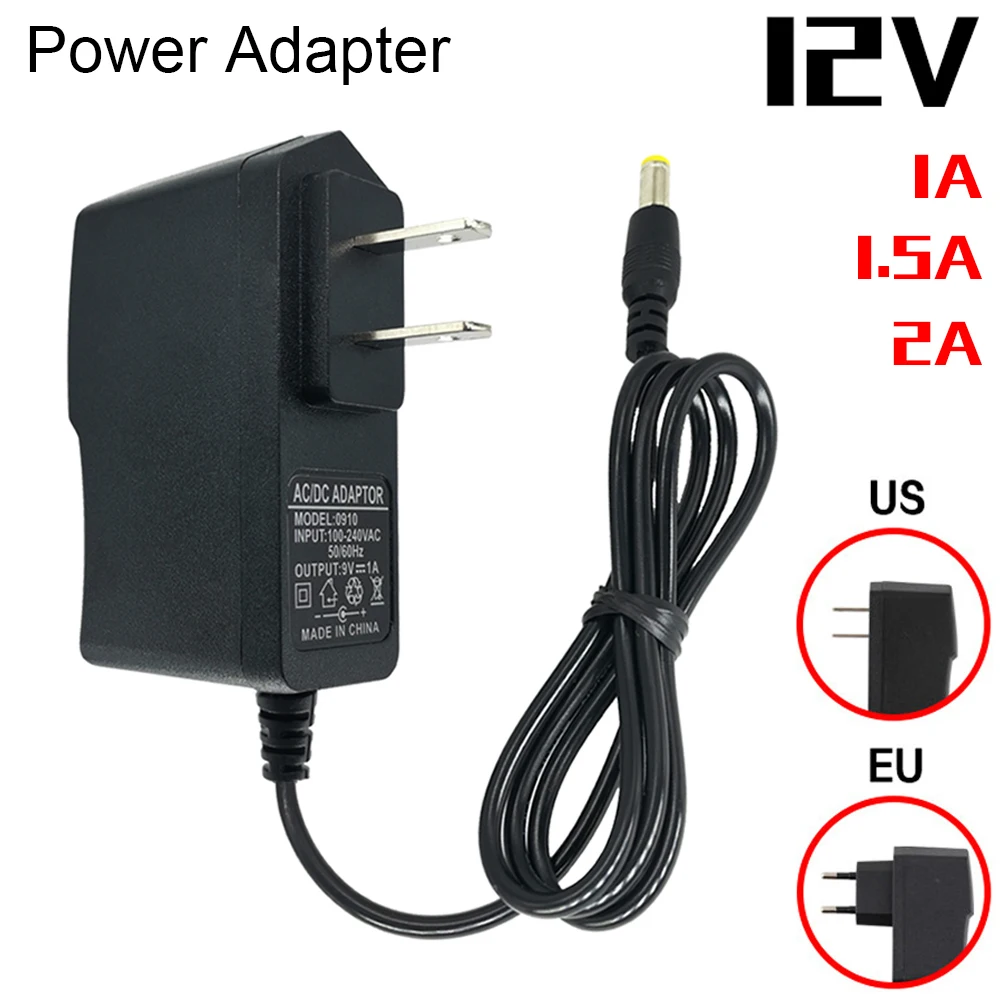 Горячая Распродажа адаптер питания 12V1A зарядное устройство 1.5a 2a роутер жесткий
