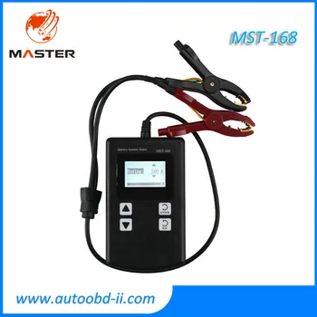 

Automotive Battery Tester MST-168-V Automotive Charging System Test Tool for CCA CCA IEC EN JIS Battery Type
