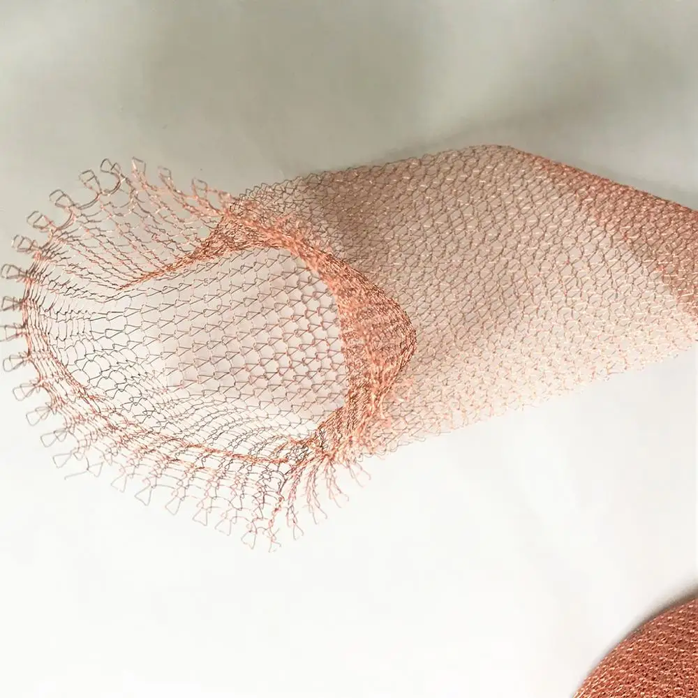 Copper Mesh Filter 12.7cm*3m Woven Copper Mesh Wire Filter Screen for Brewing Distillation Snake Snail Rat Mouse Pest Control