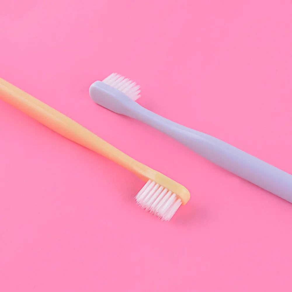 4 шт. зубная щетка для взрослых, Экологически чистая бамбуковая зубная щетка из волокна, антибактериальная зубная щетка для ухода за зубами, портативная зубная щетка для путешествий в ванной комнате