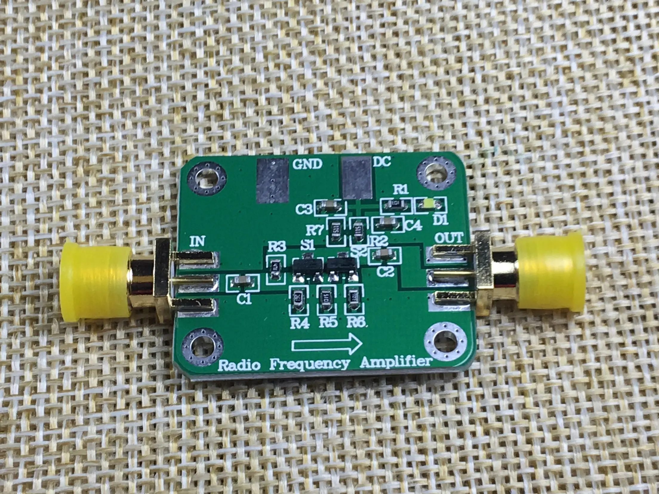 

Low Cost 10KHz-1GHz RF Broadband Amplifier Output 10dBm