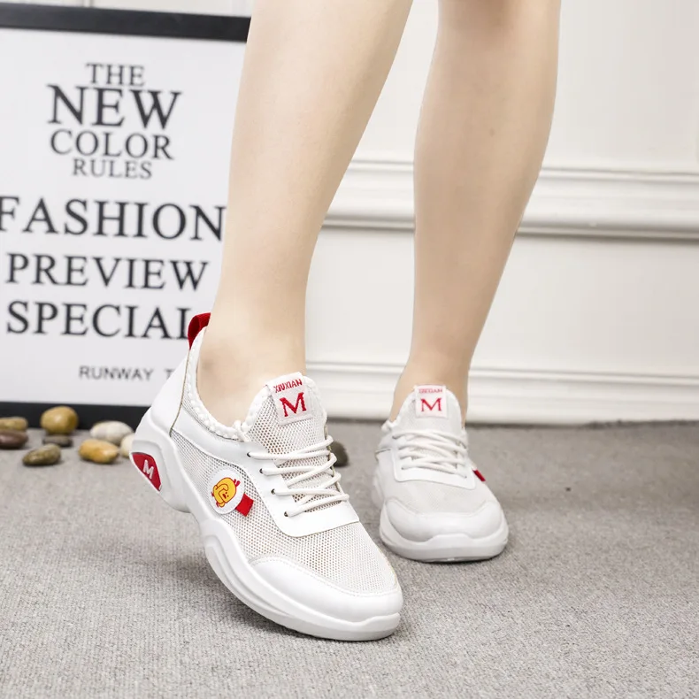 

19 Summer Punched Sheet Shoes Women's Korean-style STUDENT'S Shoes Female Sports Casual Single Shoes New Style Hot Selling