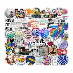 10/30/50Pcs Volleyball Stickers Waterproof Decal Laptop Motorcycle Luggage Snowboard Fridge Car Pegatinas