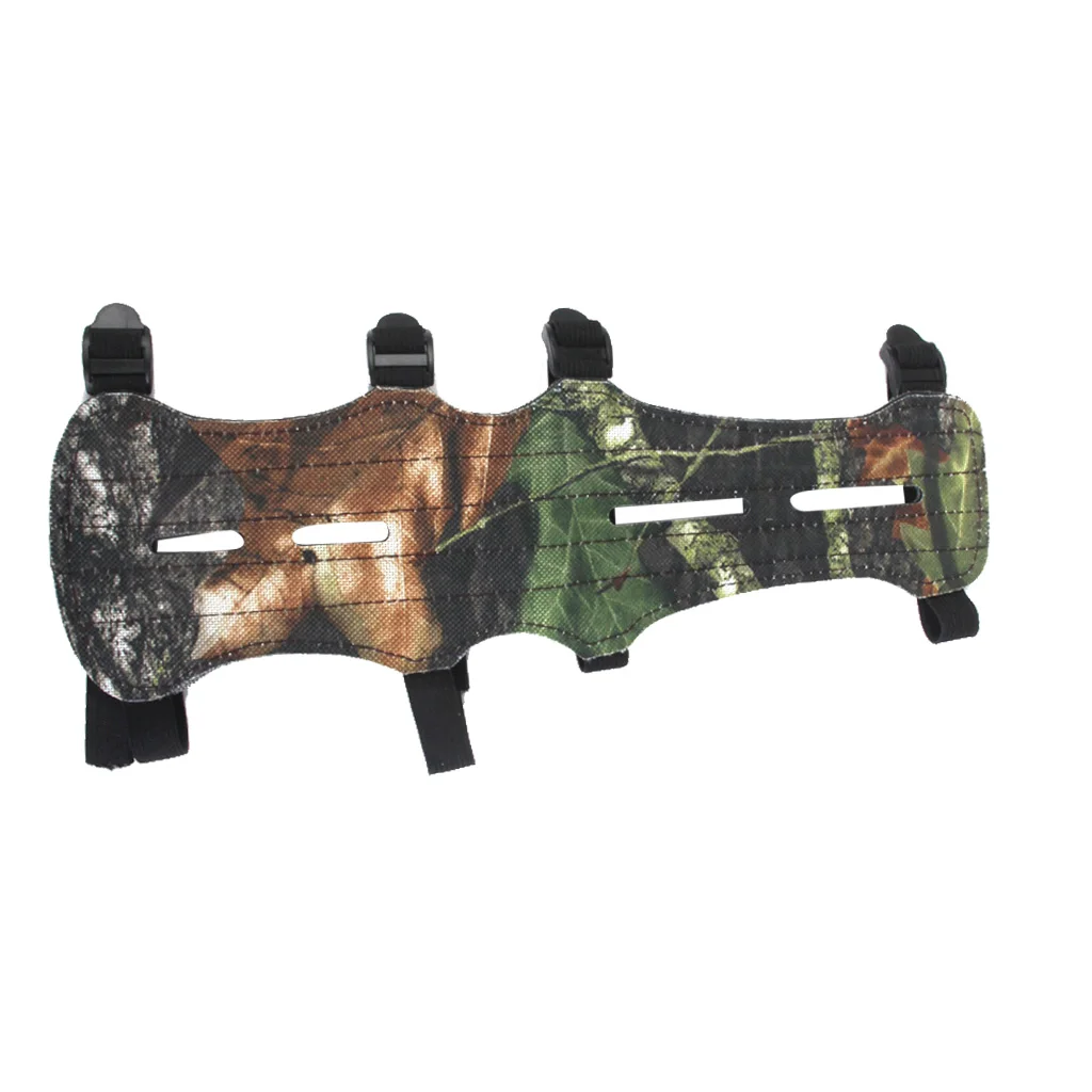 Leather Arm Guard Bow Hand Glove Archery Bow Hand Arm Protector
