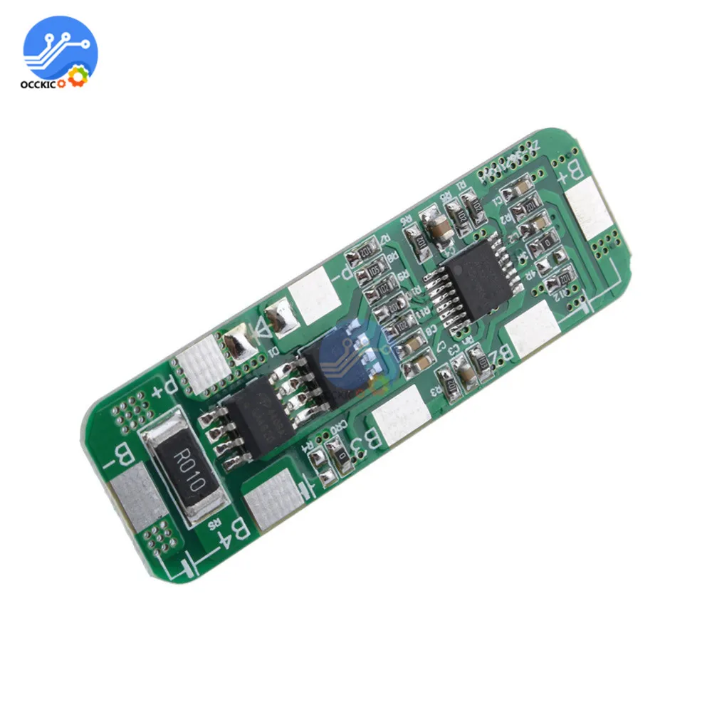 Защитная плата BMS 3S 3A 4A 5A 18650 Li Ion для зарядки PCB балансир внешний аккумулятор