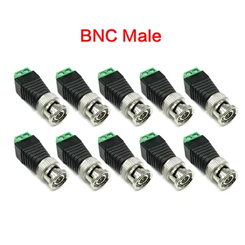 

Free Shipping 10PCS BNC CCTV Connectors for AHD Camera CVI Camera TVI Camera CCTV Camera Coax/Cat5/Cat6 Cables