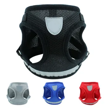 

Pet Dog Harness Leash Dogs Cat Harnesses Vest Reflective Safety Puppy Chest Strap Pug Chihuahua Bulldog Set for Small Medium