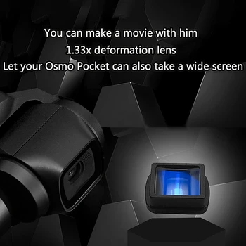 

1.33X Anamorphic Film Lens for Dji Osmo Pocket Ptz Camera