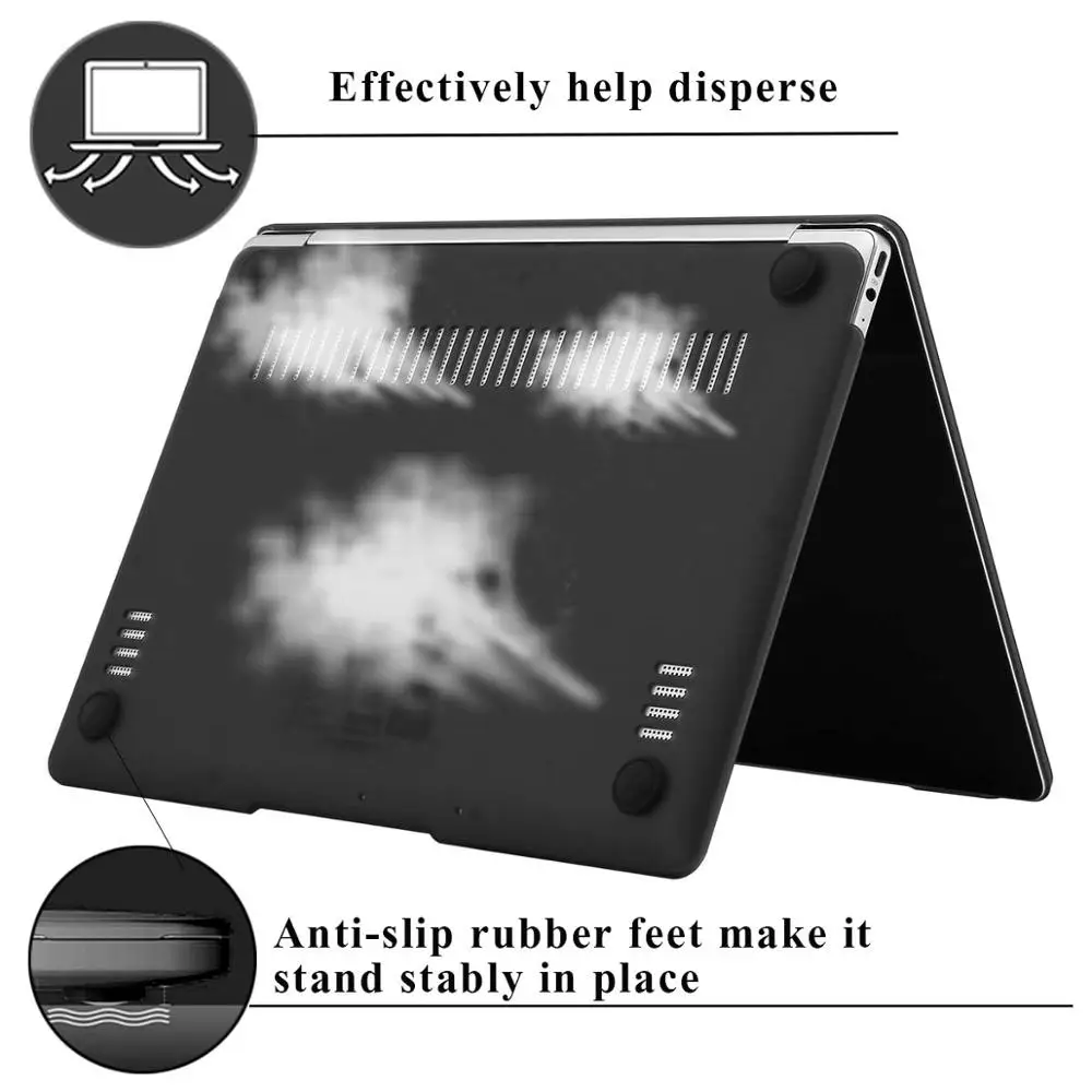 Новый прозрачный/матовый чехол для huawei Matebook Mate 13 14 book X pro чехлы D14 D15 MagicBook14