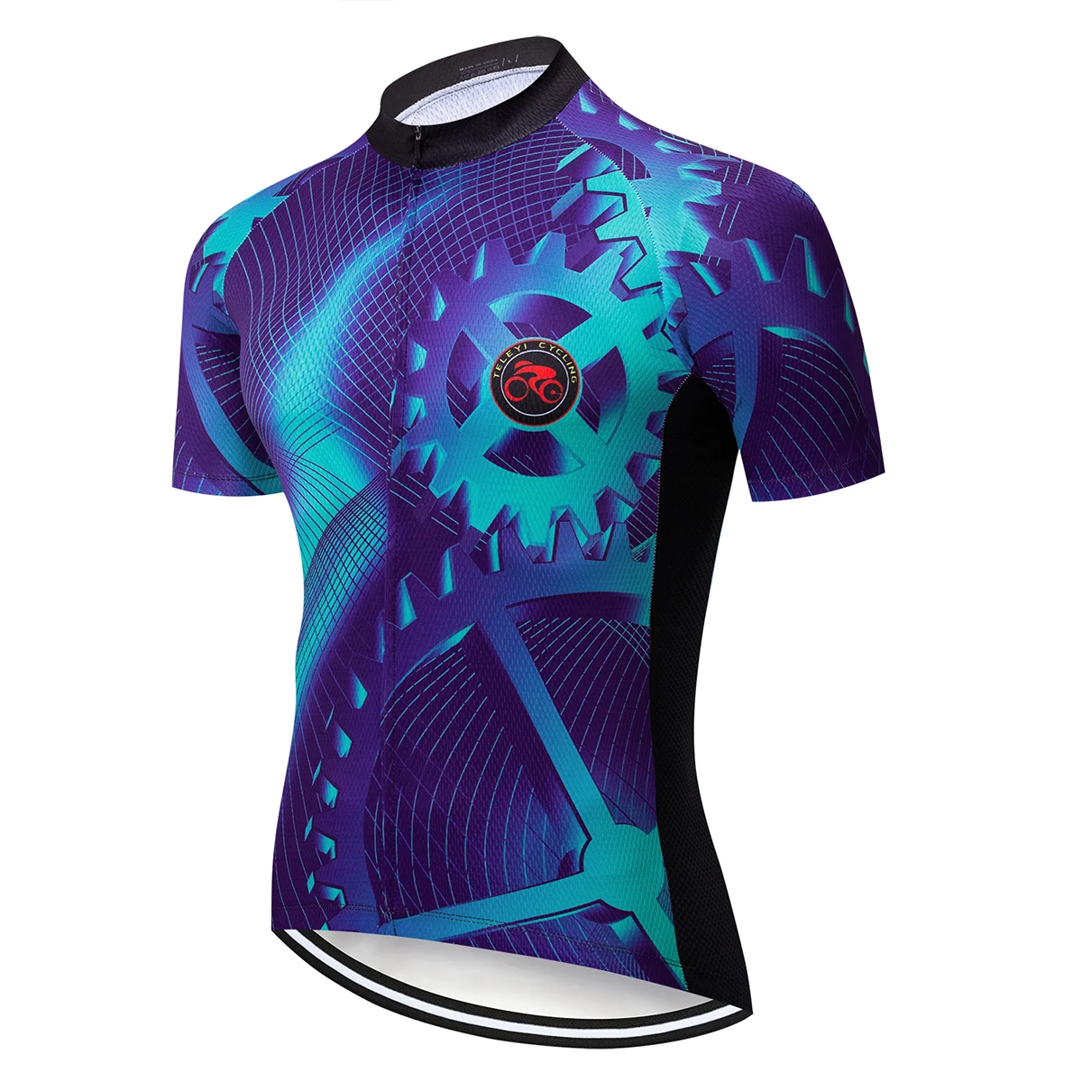 TELEYI 2019 Велоспорт Джерси Топы летние Гонки одежда Ropa Ciclismo короткий рукав горный