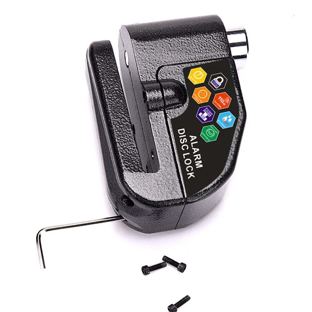 Antivol De Frein à Disque Moto Avec Alarme 120dB – Rechargeable, étanche – Modèle OV603