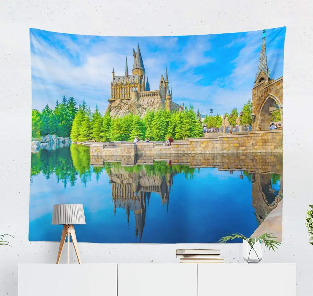 

Japan Castle World Universal Fun and Famous Theme Park Decor Collection Bedroom