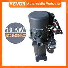 Calefacción estacionaria para vehículos diésel, precalentador de agua de 10KW y 12V/24V con cámara de combustión, versión actualizada