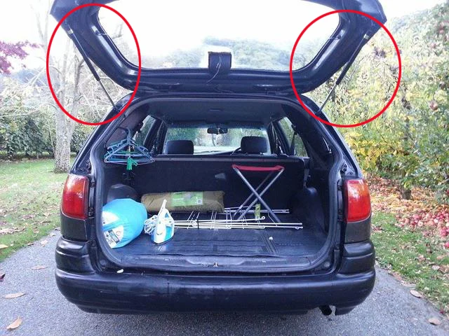 2x авто задний багажник багажника Boot Lift поддерживает ударные газовые стойки для Toyota Caldina 1992-1997 для Toyota Carina E Corona демпфер