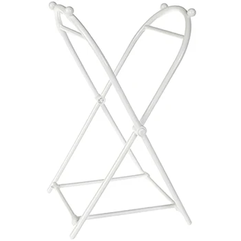 

Foldable Floor Type X-Type Trash Can Plastic Garbage Bag Holder Kitchen Storage Rack