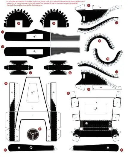 Confederate Deluxe Sports Roadster DIY 3D бумажная карточка Модель Строительный Набор Обучающие игрушки Военная Модель Строительная игрушка