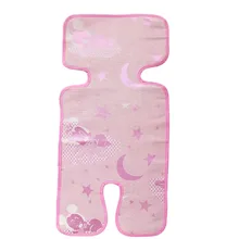 Горячее предложение, летний детский ледяной Шелковый коврик, подушечка для сиденья детской коляски, детский матрац для детской коляски, утолщенное автомобильное сиденье, детская коляска, аксессуары, Chil