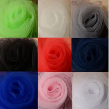 Ткань для свадьбы, мягкий тюль, свадебное украшение, 160 см, широкий нейлон, сделанное платье, сделай сам, сетка