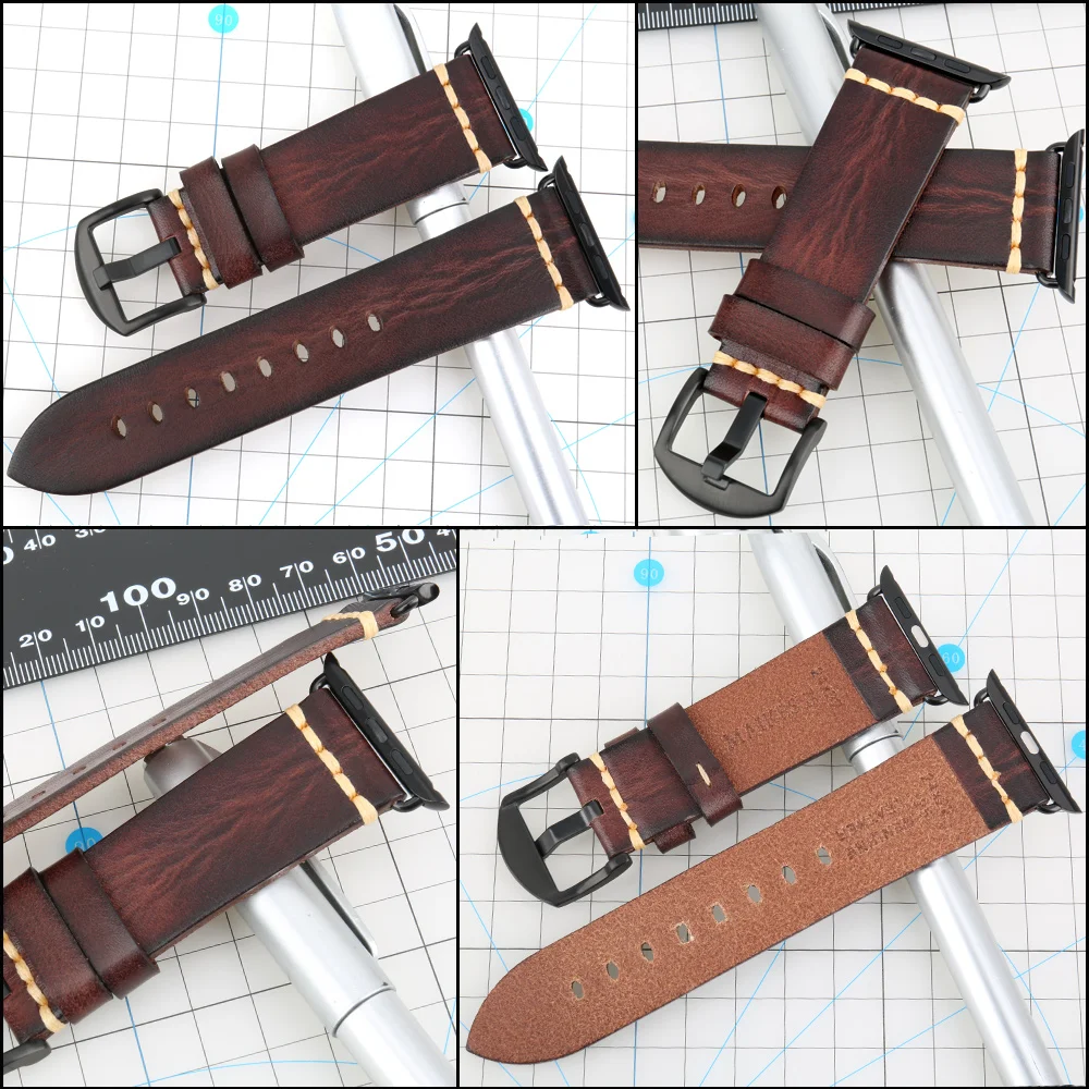 Elegant Leather Strap for Smartwatch – Premium Wristband Accessory