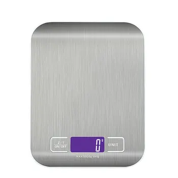 

LCD Digital Electronic Balance Scale 1-5000g Food Weight Scales Kitchen Scale Intelligent Baking Gram Weight Drop Shipping Sale