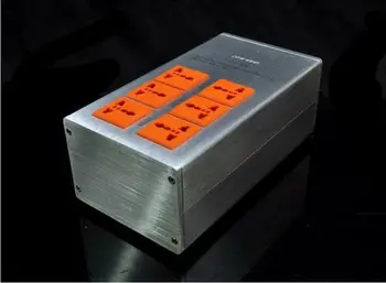

6000W Full aluminum shell Universal plug power purifier / power filter CK-306