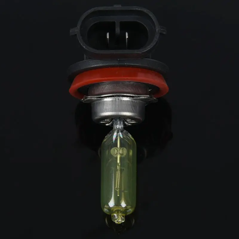 Промо-акция! 2x H8 35W Hyper Yellow HID ксеноновый противотуманный светильник, головной светильник галогеновая лампа 2500K 12V