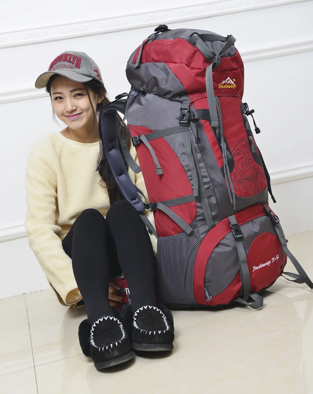 2018 новый стиль 80L открытый профессиональный альпинистский рюкзак для мужчин и женщин походный рюкзак большой емкости походный рюкзак