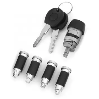 

Ignition Door Lock Set Lock Cylinder & Key Fit for Transporter T4 Caravelle 1990-2003 357905855A