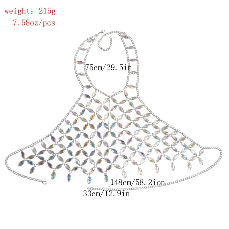Блестящие Стразы ручной работы, топы, серебристые металлические звенья цепи, Холтер, открытые топы, сексуальные женские тонкие топы, Rave Festival Club