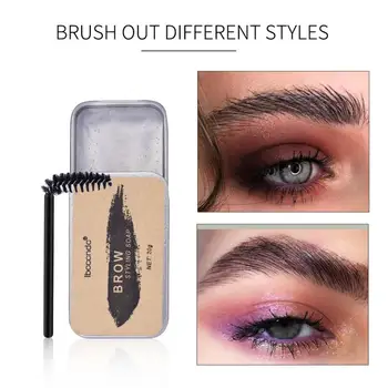 

1PC 3D Brows Makeup Balm Styling Brows Soap Kit Lasting Eyebrow Setting Gel Waterproof Eyebrow Tint Pomade Cosmetics Women TSLM1