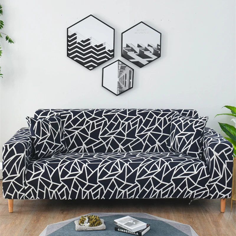 New All-inclusive Sofa Cover Elastic Couch Cover for Sofa Sectional L Shaped Sofa Cover Chaise Longue Stretch Sofa Slipcover