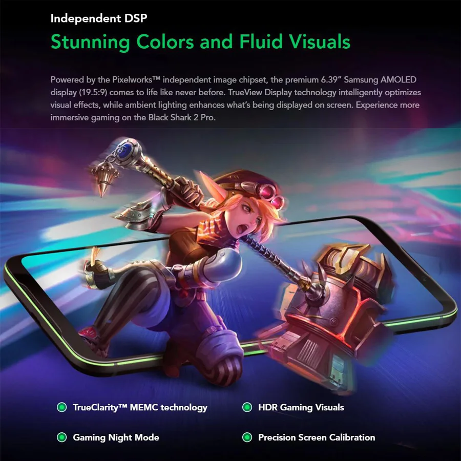 UK Version Xiaomi Black Shark 2 Pro Gaming Phone 6.39 UK Version Xiaomi Black Shark 2 Pro Gaming Phone 6.39