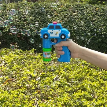 

Electric Automatic Bubble Toy Outdoor Fire Engine Soap Blow Bubbles Gun Machine Music Light Water Guns Kids Game 1PC