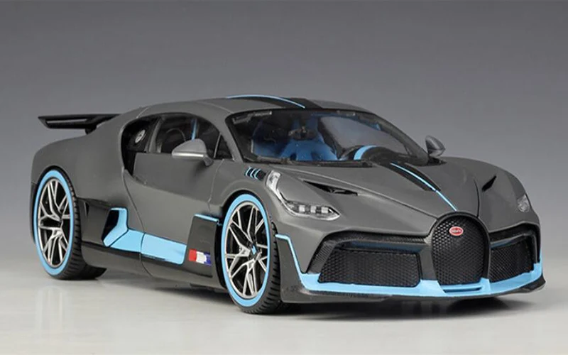 Изысканная Подарочная Высокая моделирования 1/18 Bugatti диво Супер спортивный автомобиль статическая модель Коллекция игрушечная мебель автомобиль сплав литье под давлением
